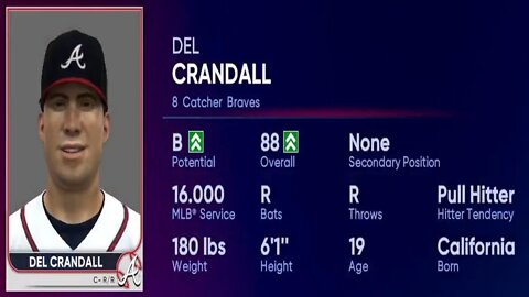 How To Create Del Crandall Mlb The Show 22