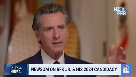 Gavin Newsom: RFK Jr Is Being Used