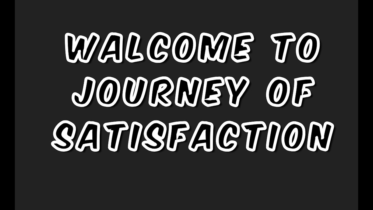 "🌟 Welcome to the Journey of Satisfaction! 🚀 #PathToHappiness