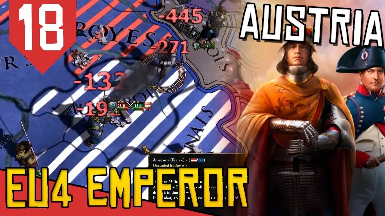 Xablau Frances - EU4 Austria #18 [Série Gameplay Português PT-BR]
