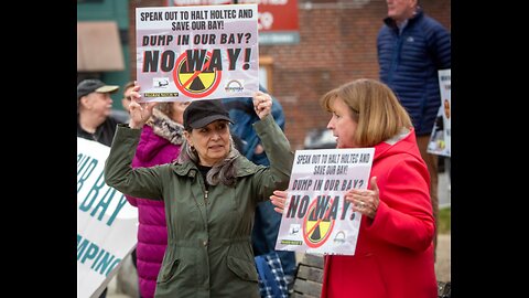 CAPE COD RESIDENTS DO NOT WANT NUCLEAR WASTEWATER BEING DUMPED IN THEIR OCEAN WATER 