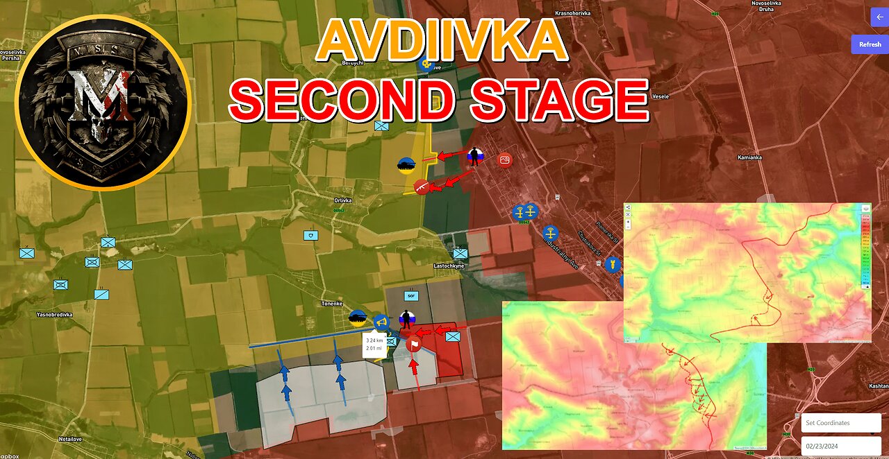 The Second Stage Of The Avdiivka Offensive Operation Has Begun. Military Summary For 2024.02.2024