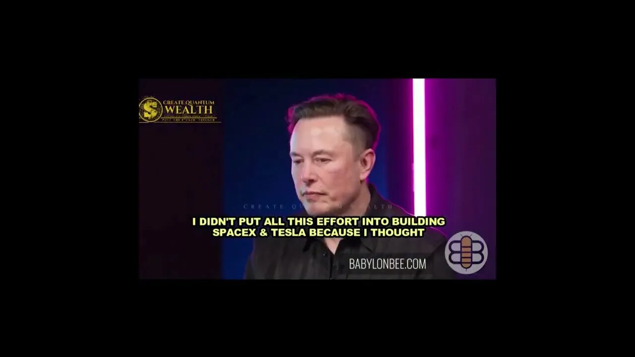 Elon Reveals the Secret to Building Great Companies