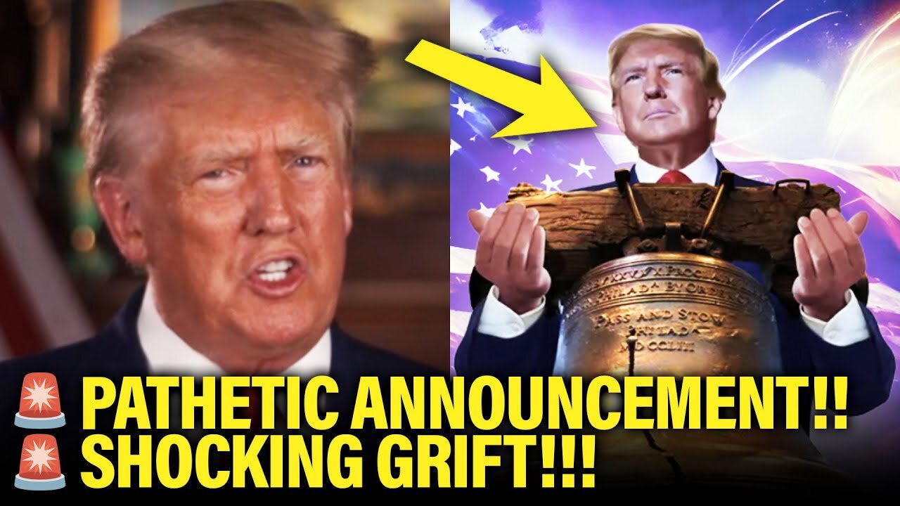 Trump Make Pathetic Announcement About Latest Grift