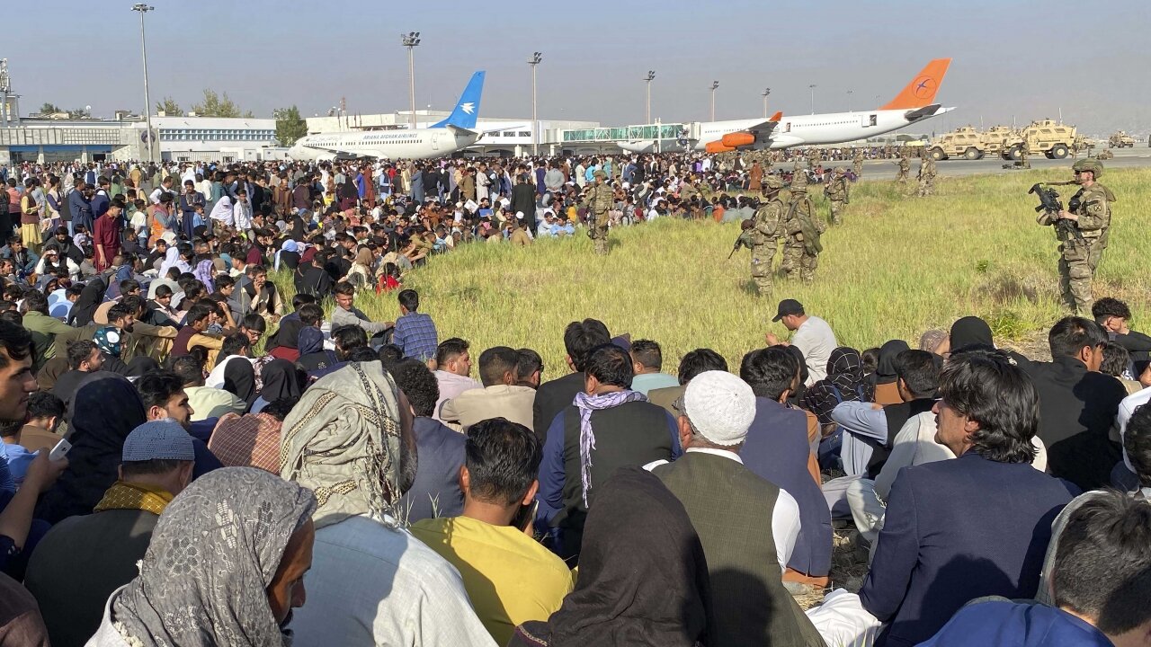 Taliban Checkpoints Creating Chaos At Kabul Airport