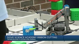 Dove Science Academy Ribbon Cutting Clip