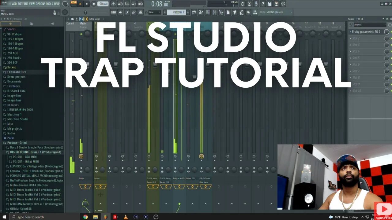 TRAP TUTORIAL FL STUDIO Mixing