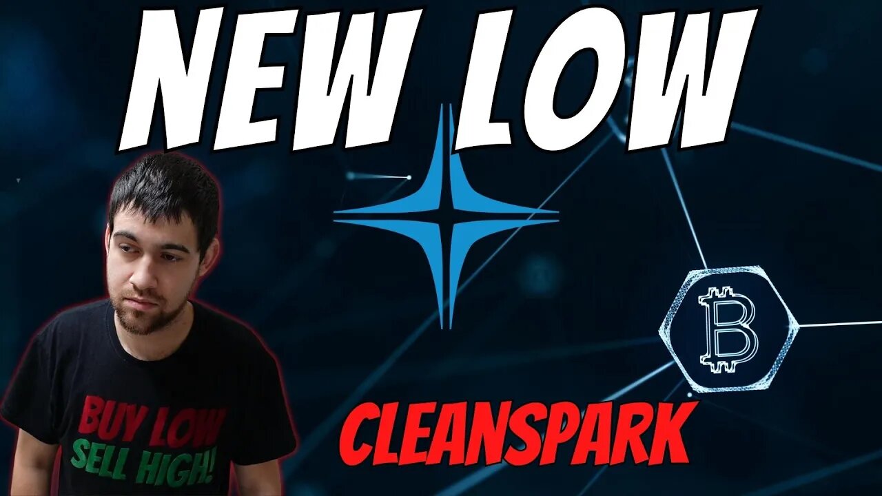 Clsk Stock @ New Lows! Get Ready For This With Cleanspark