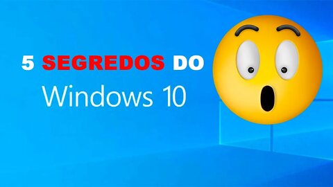 5 truques legais para Windows 10 + Truque bônus