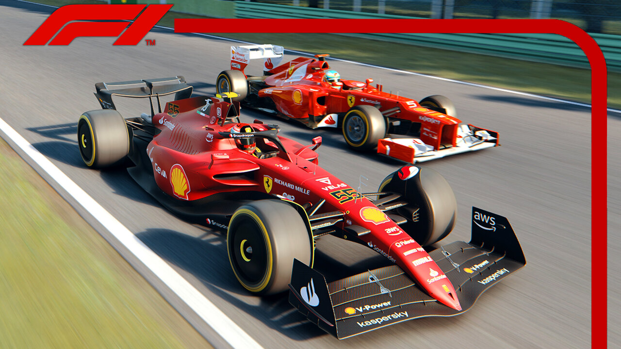 F1 2022 vs F1 2012 - Scuderia Ferrari | Imola GP | Assetto Corsa