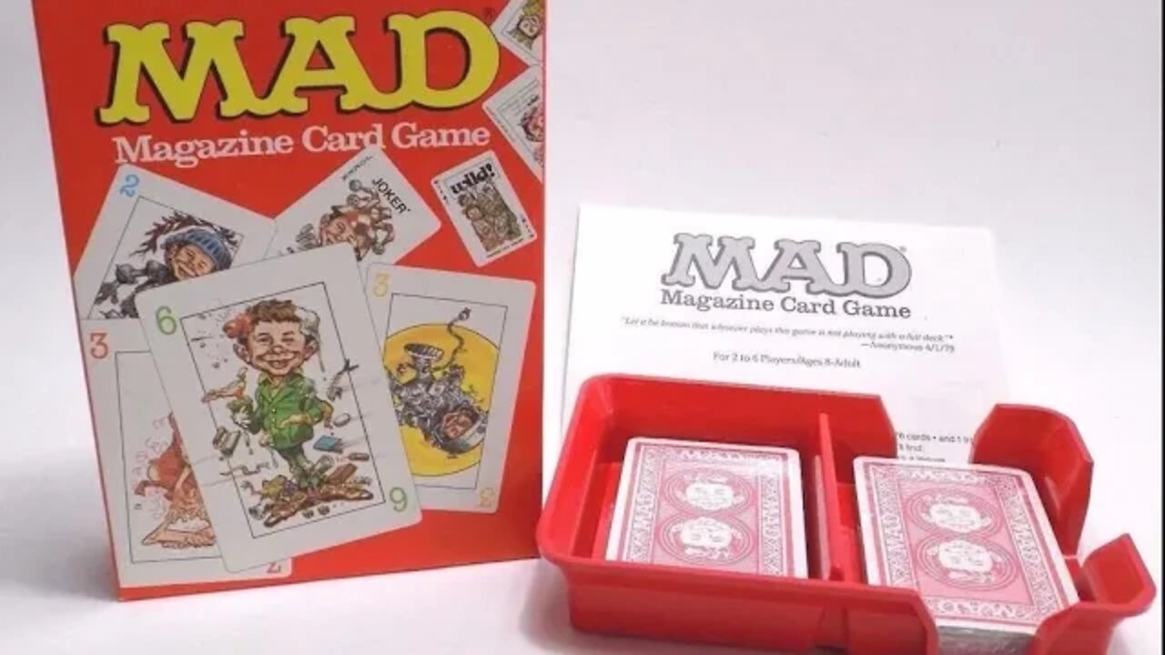MAD Magazine Card Game - Examining Cards and Rules