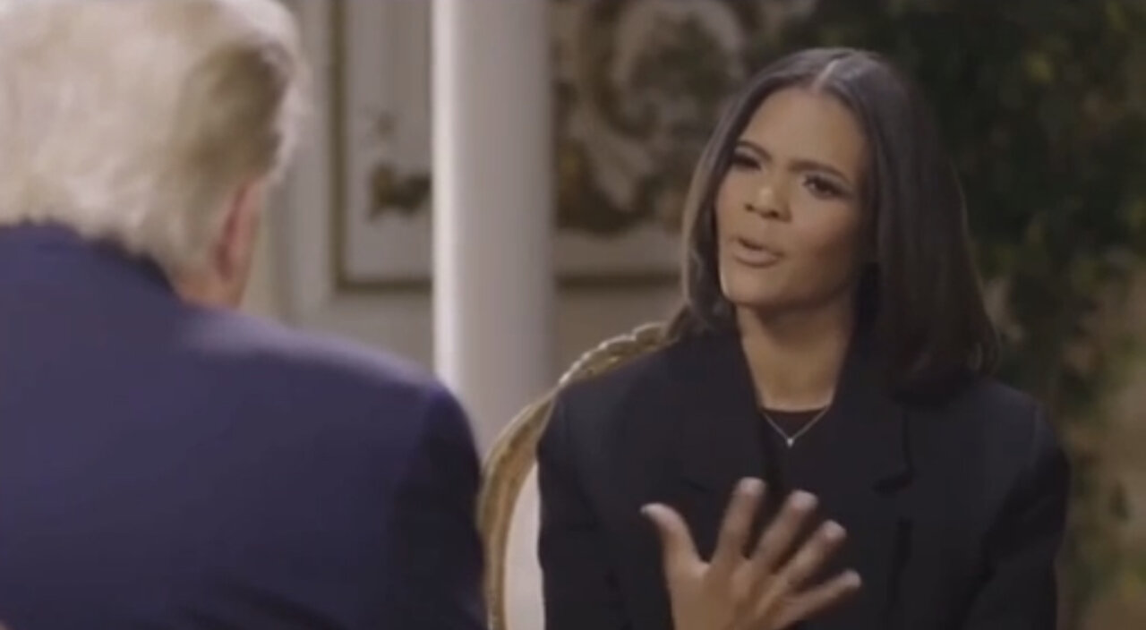 Candace Owens asking President Trump about Vaccines and Mandates