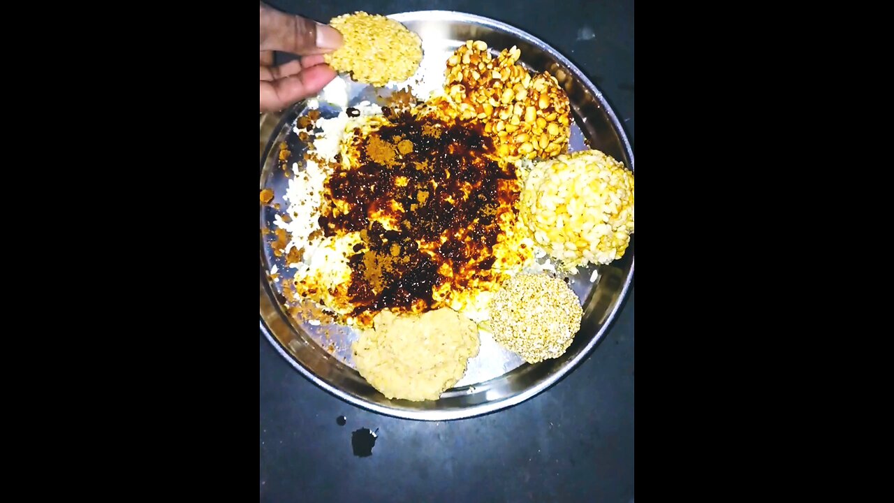 makar Sankranti thali