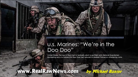 u.s. Marines Get Knee Deep in the Deep State Doo Doo