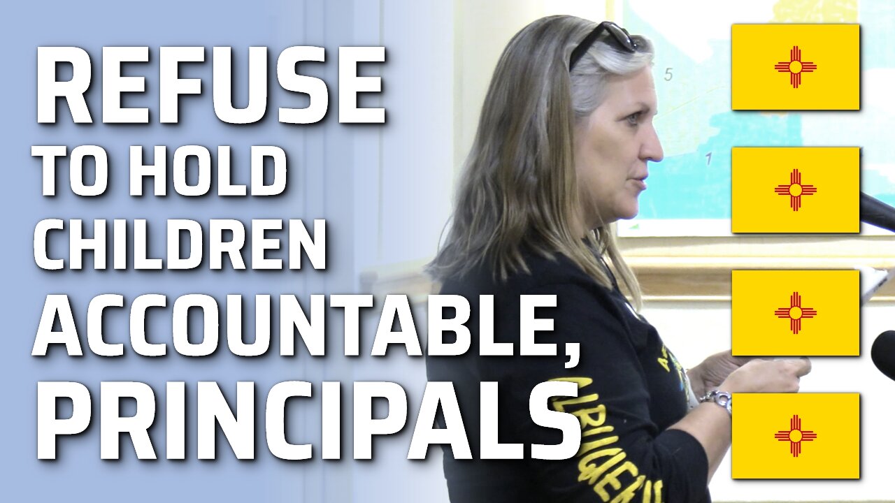 Refuse To Hold Children Accountable, Principals