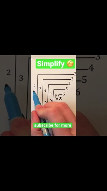 Insane multiple square root question