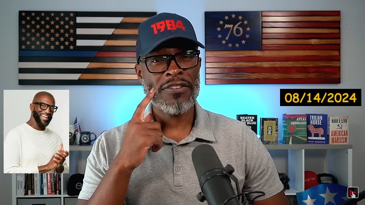 106a: Anthony Brian Logan - Rickey Smiley SNAPS On Black People Who Won't Vote For Kamala!