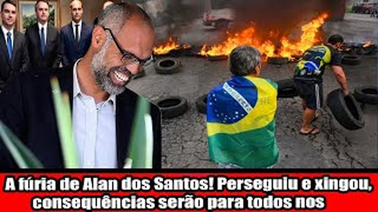 A fúria de Alan dos Santos! Perseguiu e xingou, consequências serão para todos nos