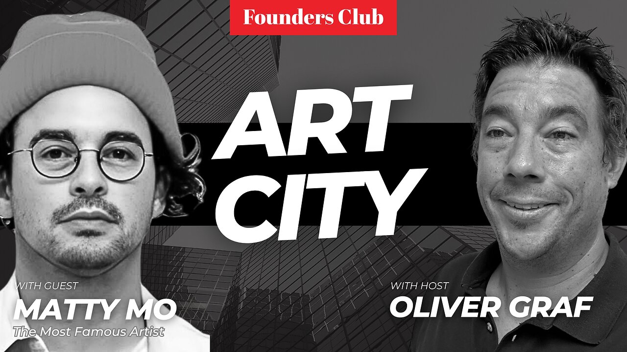 Building "Art City" 🎨🏠 | Matty Mo "The Most Famous Artist" On Founders Club