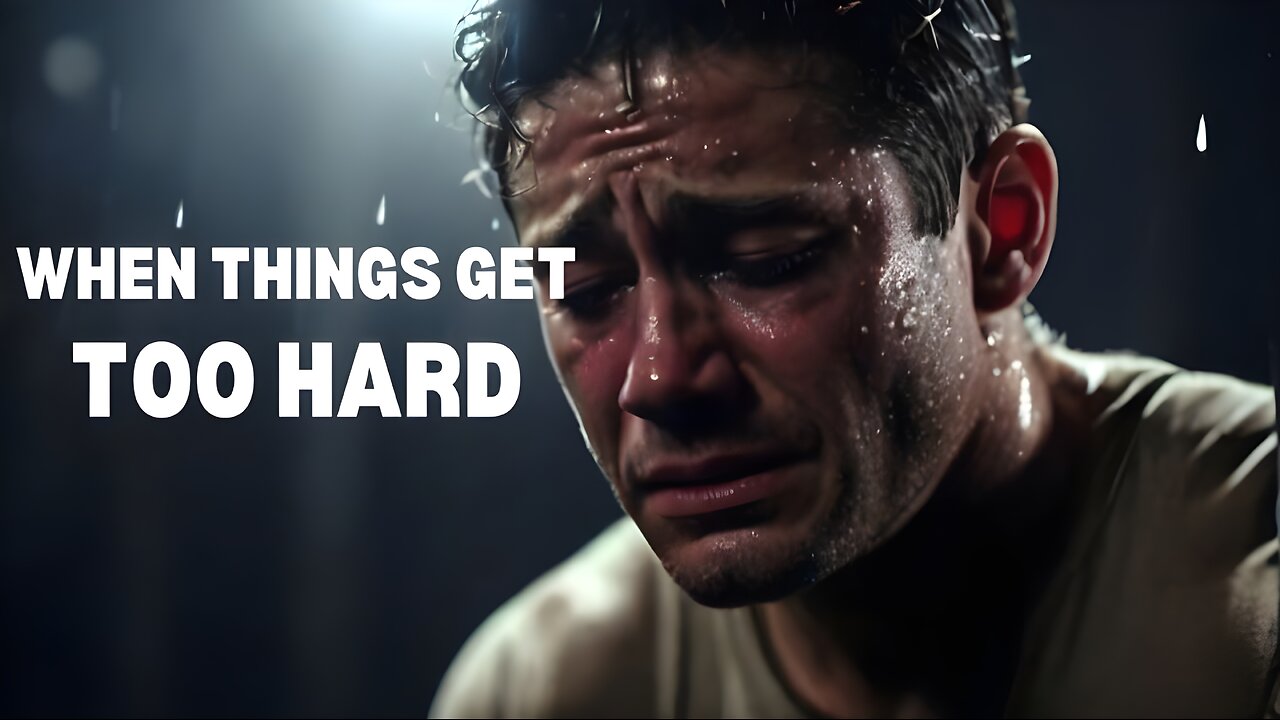 When things get too hard - Motivational Speech