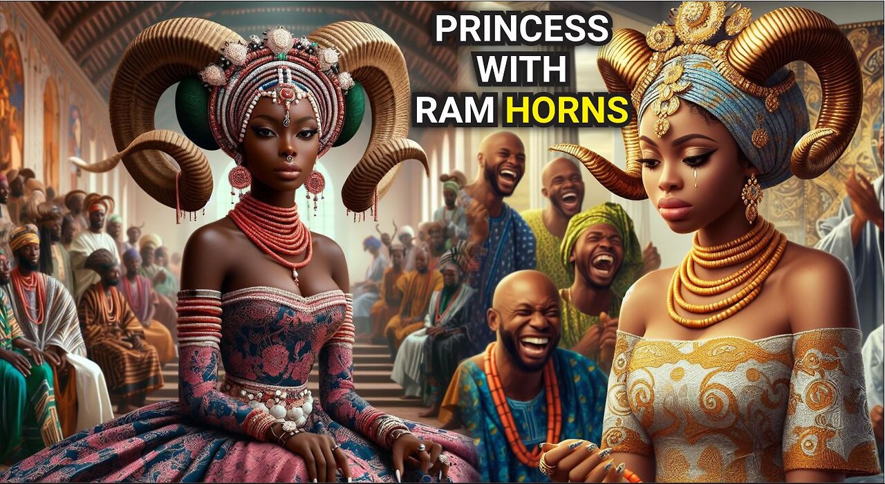 The PRINCESS WITH RAM HORNS🐏 That People Laugh At #Africantales #Folktale #folklore #tales #story