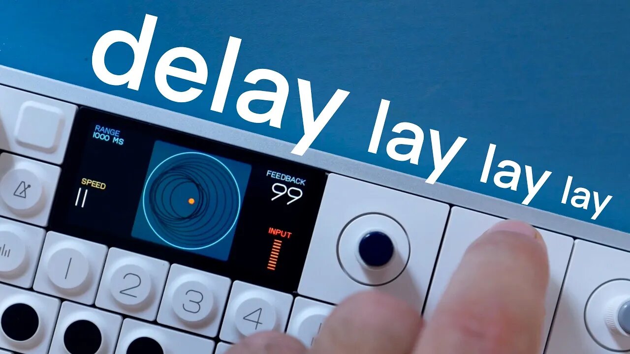 OP-1 field TUTORIAL // How the DELAY works!