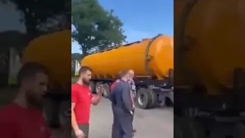 Water cannon brought by farmers to be used on police