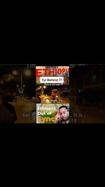 Ethiopia is 7yrs behind and their new years is on Sept 11th 🤯