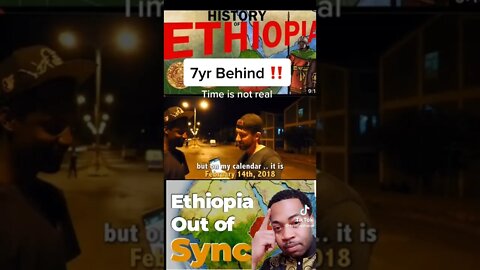 Ethiopia is 7yrs behind and their new years is on Sept 11th 🤯