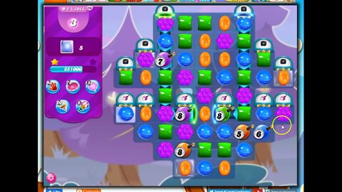 Candy Crush Level 3086 Talkthrough, 16 Moves 0 Boosters