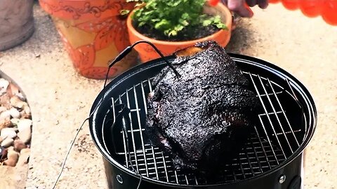 Pork Butt on the WSM 14 Inch