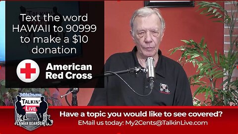 Talkin Live 08-14-2023 Helping Maui