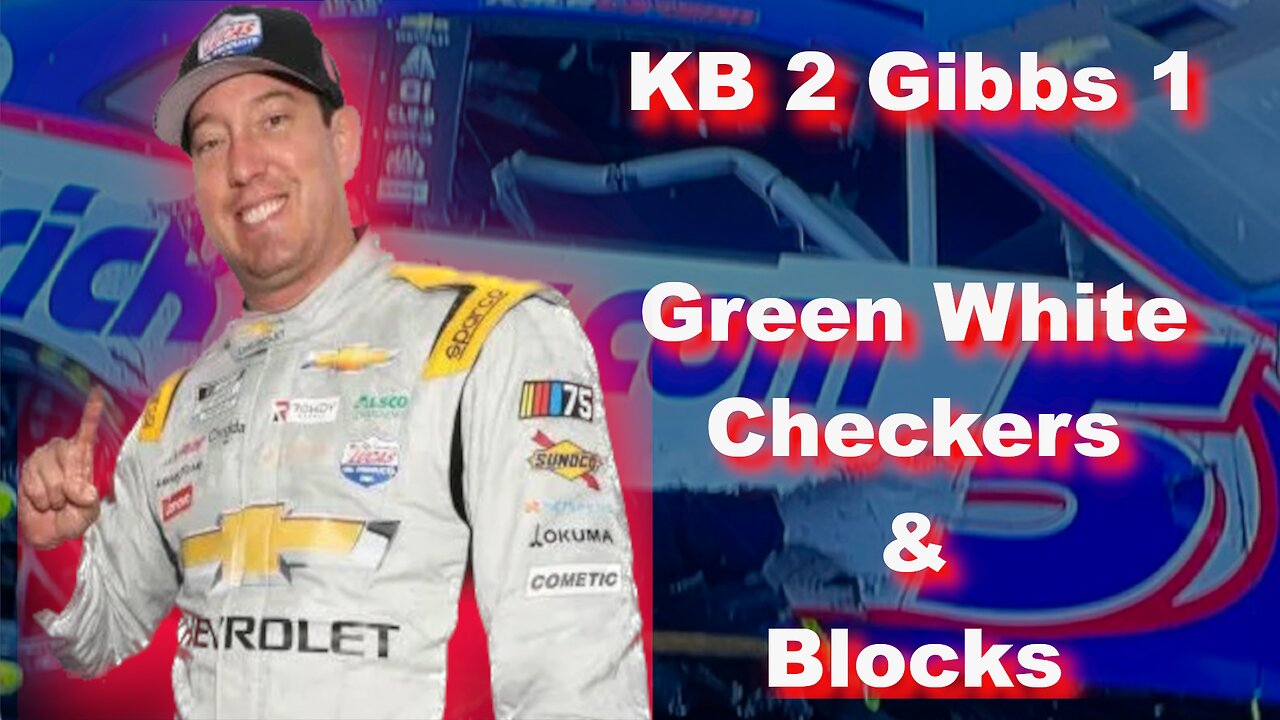 Kyle Busch 2 Gibbs 1 Rumble Test video