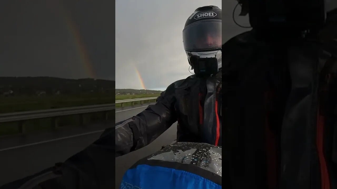 Can’t have rainbows without a little rain.