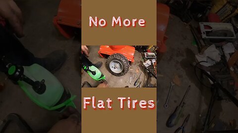 #shorts #snowblower #flattire preventing flat tires