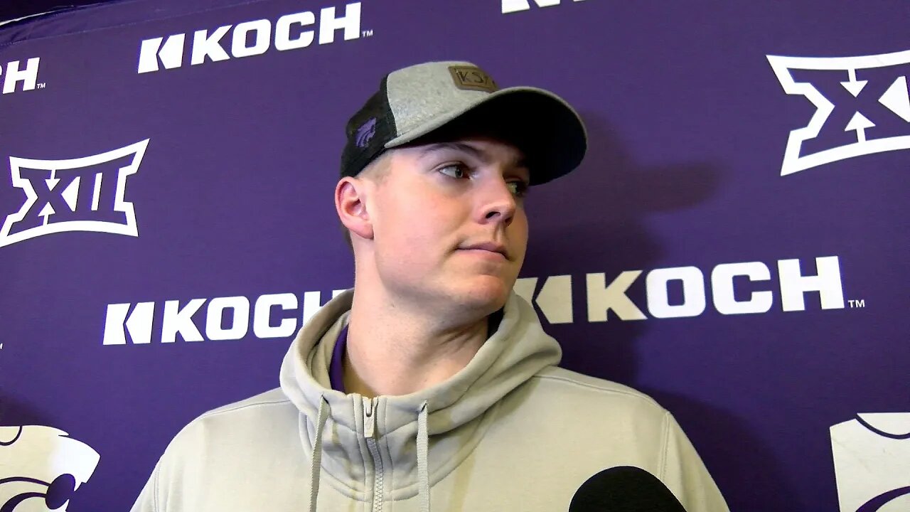 Kansas State Football | Will Howard Postgame Interview | Iowa State 42, K-State 35