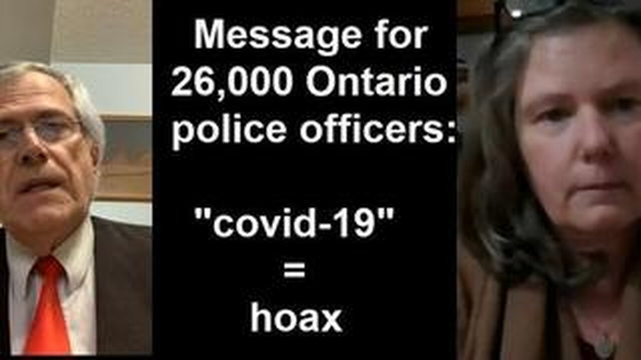 MESSAGE FOR 26,000 ONTARIO POLICE OFFICERS: "COVID-19" = HOAX / SCAM / FRAUD (CHRISTINE MASSEY)