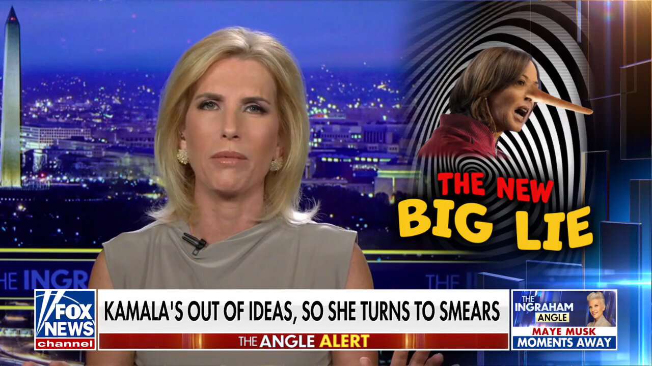 Laura Ingraham: Harris Campaign Is Out Of Ideas, So She's Turned To Smears