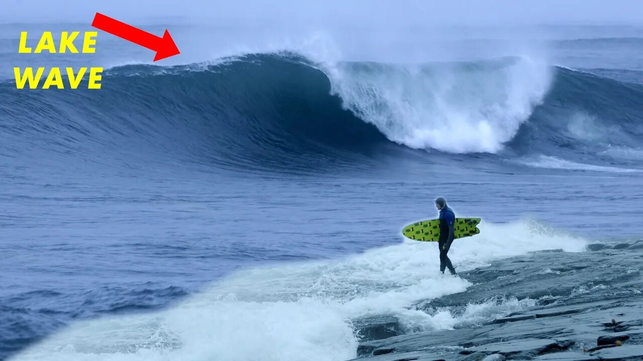 What It's Like to Score the Swell of a Lifetime on the Great Lakes