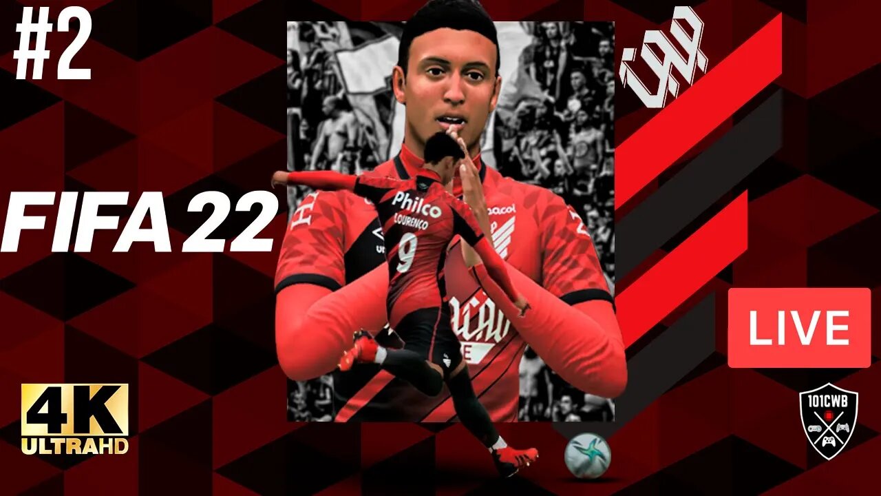 LIVE FIFA 22 MODO CARREIRA AO VIVO 4K 60fps ATHLETICO PARANAENSE #fifa #fifa22 #athleticopr