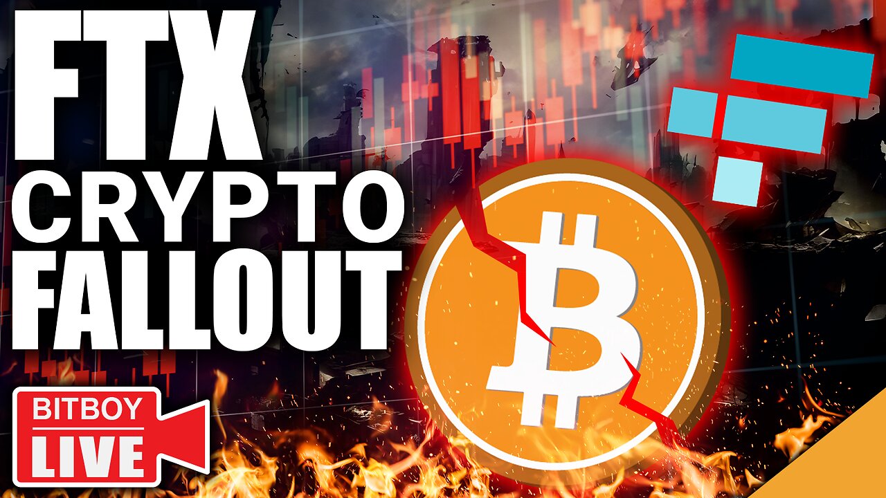 FTX Crypto FALLOUT! (BRUTAL Day For Bitcoin Price)