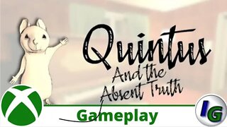 Quintus and the Absent Truth gameplay on Xbox