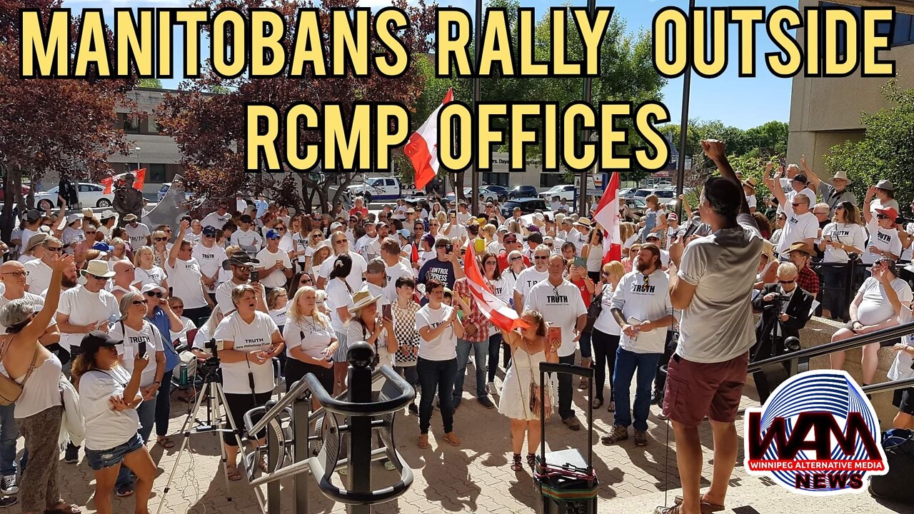 Hundreds Gather To "Demand Investigation Into Criminal Acts During C19" From RCMP