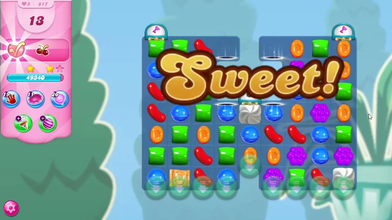 Candy Crush Saga Level 817
