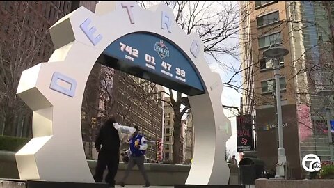 Festival at Campus Martius Park celebrates 2024 NFL Draft