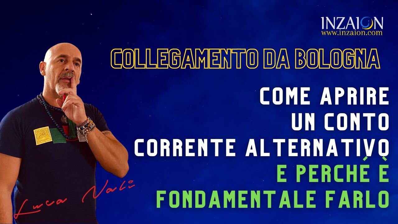 COLLEGAMENTO DA BOLOGNA - COME APRIRE UN CC ALTERNATIVO E PERCHÉ È FONDAMENTALE FARLO - Luca Nali