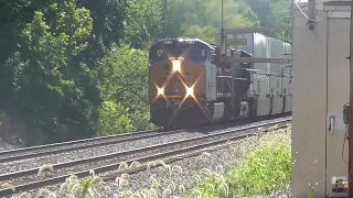 CSX I115 Intermodal Double-Stack Train From Homerville, Ohio July 20, 2024