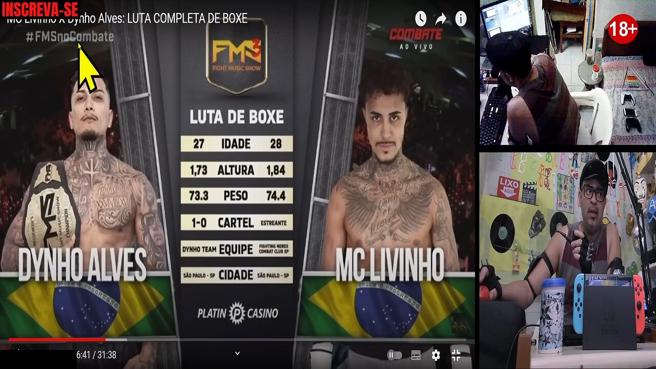 ACELINO POPÓ vs JR DUBLÊ e Mc Livinho vs Dynho Alves : parte 02