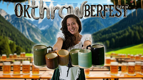 Making Steins! First Ever OkTHROWberFest!