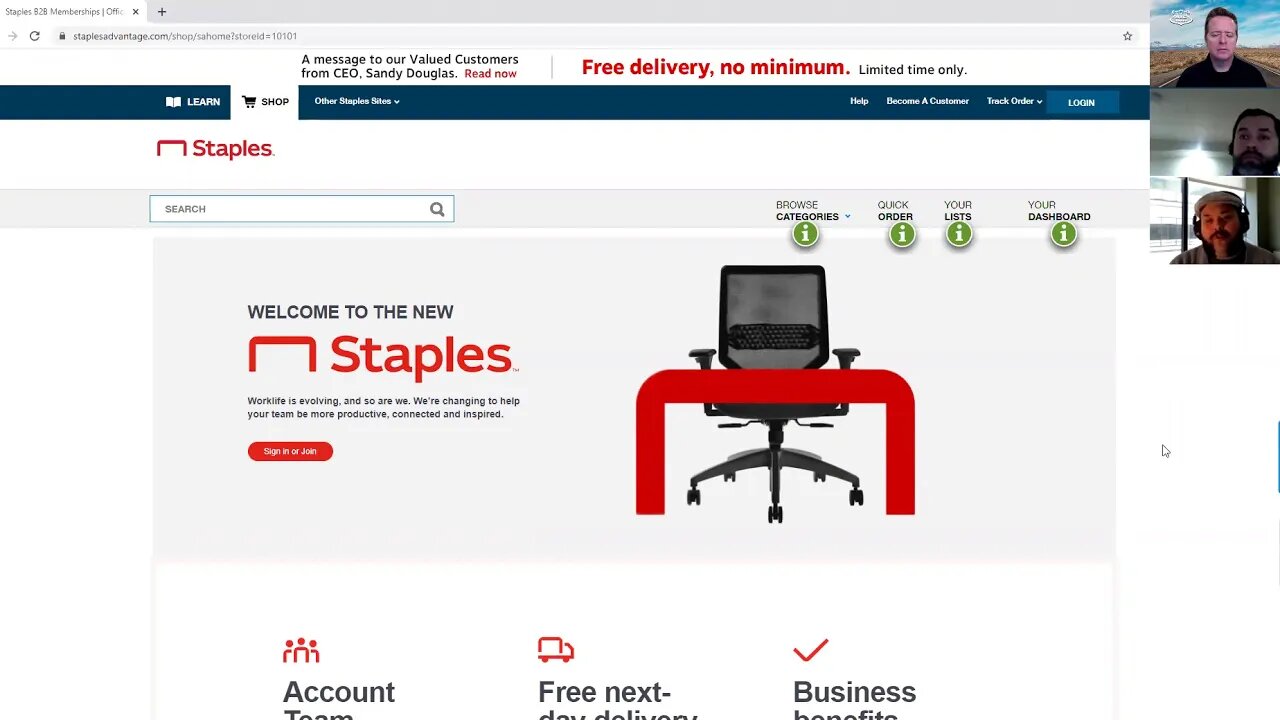 Park Operators: Staples Advantage Program Provides Park with Direct Delivery Items